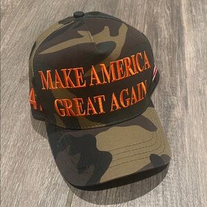 Camo MAGA Hat